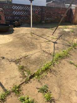 Water ponding / ground subsiding